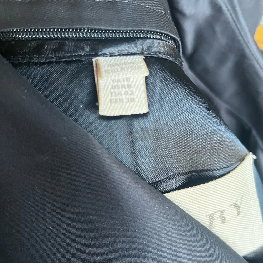 Burberry brit double breasted trench coat 8 mid length - Picture 7 of 15